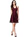 InsNova Women's Striped Halter Backless Skater Cocktail Party Dress