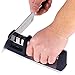 VEBE Knife Sharpeners Stainless Steel Sharpener Kit Best Professional 2 Stage Diamond Knives Sharpening System for Kitchen Straight and Pocket Knifes