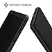 Ringke Slim Compatible with Google Pixel 2 XL Case Snug-Fit Slender (Tailored Cutouts) Lightweight, Thin Scratch Resistant Dual Coating PC Hard Skin Cover for Google Pixel2 XL - Black