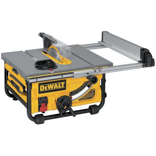 DEWALT DW745 10-Inch Compact Job-Site Table Saw with 20-Inch Max Rip Capacity - 120V