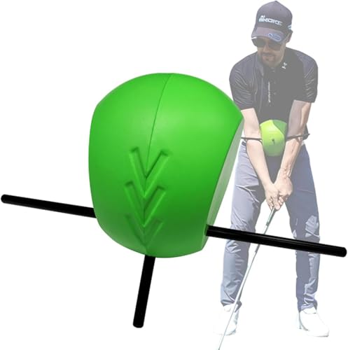 Ssumght Golf Swing Training Aid, Detachable Golf Training Ball with Alignment Rod, Arm Posture Corrector, Fix Chicken Wings, Build Muscle Memory for Full Swing, All Skill Levels