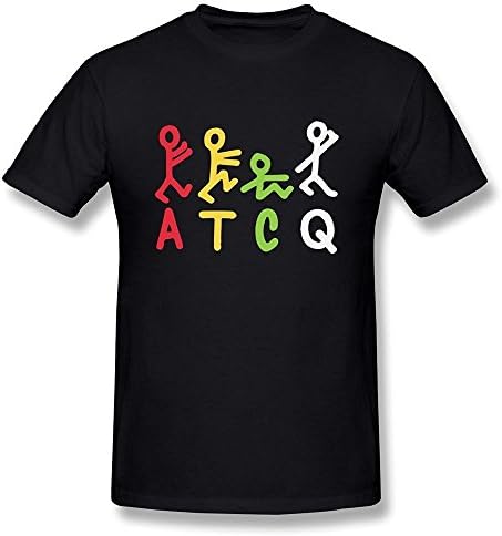 Teelife A Tribe Called Quest O-Neck Tshirts For Men Deephearter Black X-large
