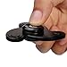 Boomerang Shape Figit Spinner Toy DolTec Aluminium alloy High Speed Table & Hand Spinner EDC Focus Toy Relieve Stress, Anxiety, ADHD, and Boredom (Black)