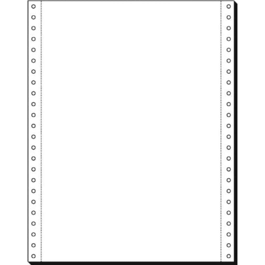 SIGEL 12238 Listing Paper, 12" x 240 mm, 1-part, 80 gsm, blank, 2000 sheets