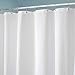 mDesign Waffle Knit Shower Curtain - Long Cotton Blend Bathroom Shower Curtain - Spa Quality, Luxury, Solid Color Cloth Shower Curtains for Bathroom - Hyde Collection, 72
