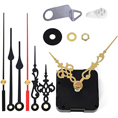 EMOON Clock Movement Mechanism with 3 Pack Clock Hands, Silent Sweep