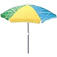 Step2 42 Inch Seaside Umbrella for Sand and Water Table - Kids Durable Beach Camping Garden Outdoor Play Shade