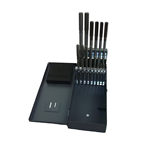 Yankee Corporation 43 Cobalt Chucking Reamer, Metal Case, High Speed