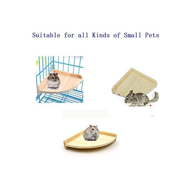 MQUPIN - Trespolo in legno per uccelli piccoli, per parrocchetti, cocorite, pappagallini, adatta anche per criceti…