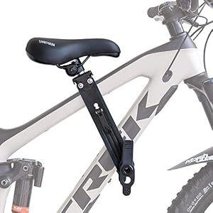SHOTGUN Kids Bike Seat for Mountain Bikes | Front Mounted Bicycle Seats for Children 2-5 Years (up to 48 pound…