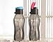 Tupperware Eco Black Flip Top Water Bottle - 310 ml - Set of 2