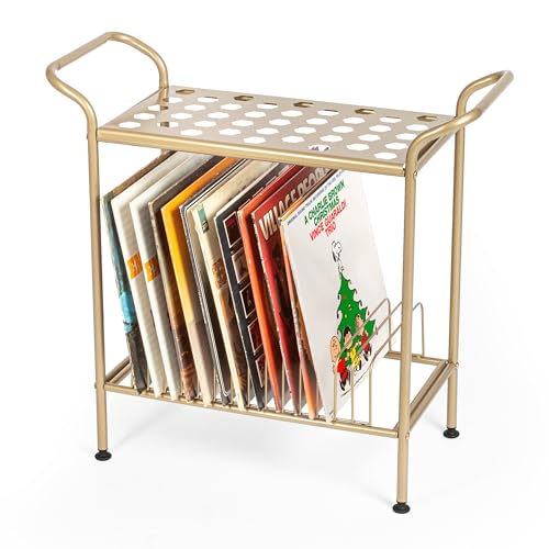 Ilyapa 2-tier Record Player Stand