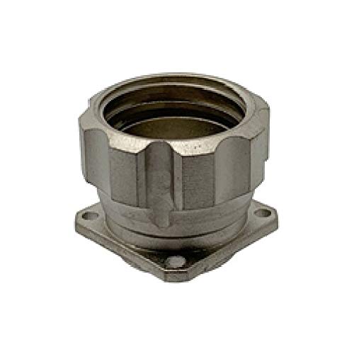 CEEP 920925D000P000 Circular Connector, Receptacle with Coupling Nut, 25D Insulator, Male, Panel Mount, Nickel Finish