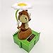 Flameer Solar Power Dancing Squirrel Weaving Hands Figure Statue Animal Model Figurine Kid Educational Toy Gift Home Decor