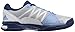 adidas Men's Barricade Club Tennis Shoes, White/Tech Blue/Mystery Blue, (10.5 M US)