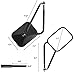 DEDC Shake-proof Off-Road Rectangular Adventure Mirrors, Bolt-on Door Hinge Mirror Fits All Jeep Wrangler JK CJ YJ TJ - 1 Pair, Textured Black