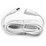 Amcrest Extension Cable IPM-721B/W/S, IP2M-841B/W/S, IP2M-841EB/W, IP3M-941B/W, IPM-721ES, IPM-HX1B/W, IP3M-HX2B/W. Power AC Adapter 10FT White