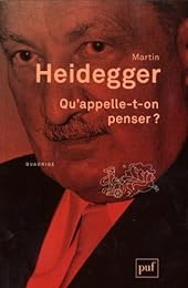 Qu'appelle-t-on penser ?