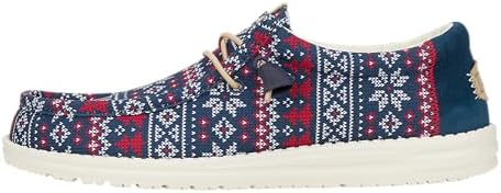 New Hey Dude Wally Winter Sweater Fair‎ Isle Slip On Loafers Shoes Men\'s Size 14 Wally Sweater - HEYDUDE main image 2