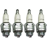 Champion J19LM-4pk Copper Plus Small Engine Spark Plug Stock # 861 (4 Pack) | Replaces AS8 A11LM 458 740 CS1 1147 B2LM GL4C B2LMY W14LMU W14LMUS 77-301-1. 20k-30k mileage rated.