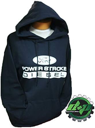 Ford Powerstroke Hoodie Hooded Sweatshirt Shirt Long Sleeve Pullover Diesel Gear 2XLARGE 2XL