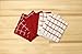 Ritz 100% Terry Cotton, Highly Absorbent Dish Cloth Set, 12” x 12”, 6-Pack, Paprika Red