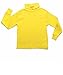 Leveret Boys Girls Kids Pullover Turtleneck 100% Cotton Turtleneck Yellow Size 4 Years