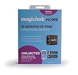 magicJackHome 2019 VOIP Phone Adapter Portable Home and On-The-Go Digital Phone Service. Make Unlimited Local & Long Distance Calls to The U. S. and Canada. NO Monthly Bill (2019) 1-Pack
