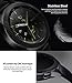 Ringke Bezel Styling for Galaxy Watch 42mm / Gear Sport Bezel Ring Adhesive Cover Anti Scratch Stainless Steel Protection [Stainless] for Galaxy Watch Accessory GW-42-11