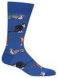 Hot Sox Mens Multi Cat Trouser Sock