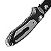 Benchmade - Boost 590 Knife, Drop-Point Blade, Serrated Edge, Coated Finish, Gray and Black Handle, Made in the USA