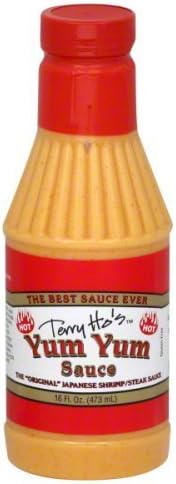 Terry Hos Yum Yum Spicy Steakhouse Steak Shrimp Sauce, 16 Fluid Ounce -- 6 per case. by Terry Hos Yum Yum Sauce