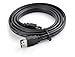 AFUNTA External Shielded Cable eSATA to eSATA Type male to male M/M Extension Data Cable adapter 3FT black