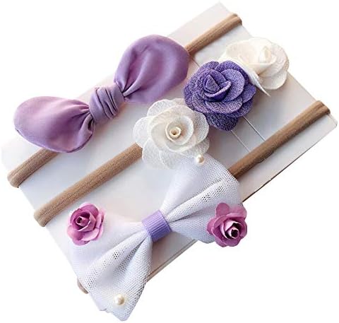 Cinhent Headband 3PCS Newly Kids Girl Baby Toddler Bow 2018 Nice Design Headwear