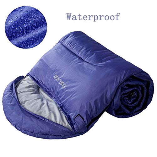 FARLAND Rectangular Sleeping Bags 20 Degree ℉,Cold Weather 4 Season for Adults, Youth, Kids, Unisex for Camping, Hiking, Waterproof, Traveling, Backpacking and Outdoors