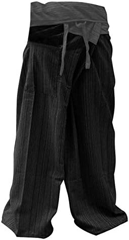 NEW Thai Fisherman Yoga Pants Unisex Free Size Men Women Cotton Trousers 2 Tone