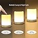 BEIGE Bluetooth Speaker Night Lights, Portable Wireless Bluetooth Speakers, Touch Discoloration Light,Outdoor Speakers Bluetooth,Best Gifts for Girl,Boy,Babythumb 2