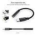 C-to 3.5mm Audio Jack Adapter, Type-c AUX Jack Cable USB-C Male to 3.5mm Female Headphone Converter with high Resolution/DAC, Audio Cable for 2 / 2XL / 3 / 3XL, Samsung, ipad pro 2 Pieces