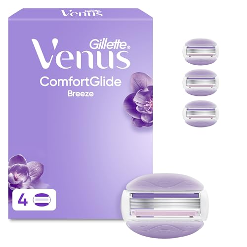 Comfortglide Breeze Cuchillas de Afeitar Mujer, Pack de 4
