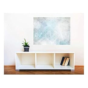 Removable Wall Sticker/Wall Mural - Grunge Gray Seamless Pattern | Creative Window View Home Decor/Wall Decor - 24"x32"