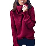 IEason Women top Women Solid Long Sleeve Turtleneck