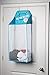Store & Score Over The Door Hanging Kids Fun LED Basketball Light-Up Collapsible Mesh Laundry Hamper Basket, Toy Chest, Heavy Duty Metal Hooks Included. Patent Pending