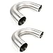 Squirrelly Mandrel Bent 304 Stainless Steel 180 Degree Tubing 2.5
