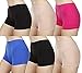 Gilbins Women Seamless Stretch Boy Shorts Panties Various Styles (High Waisted)