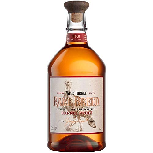 Wild Turkey Rare Breed Kentucky Bourbon Whiskey - kräftiger Whiskey aus den USA - Barrell Proof - 58,4 % Vol. Alkohol…