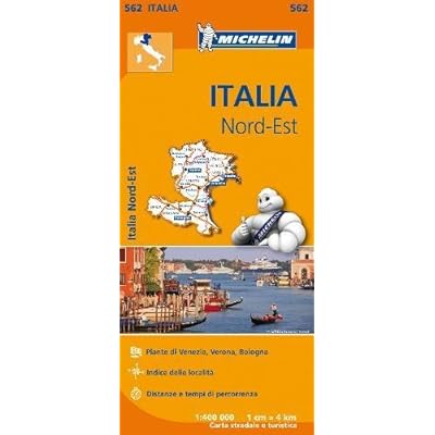 Mapa Regional Italia Nord Est (Carte regionali)
