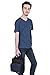 Insulated Lunch Bag S1: Stylish Lunch Box Office Work Men Women Teens Boys Girls Adjustable Strap Handle Front and 2 Side Pockets SIze H: 10