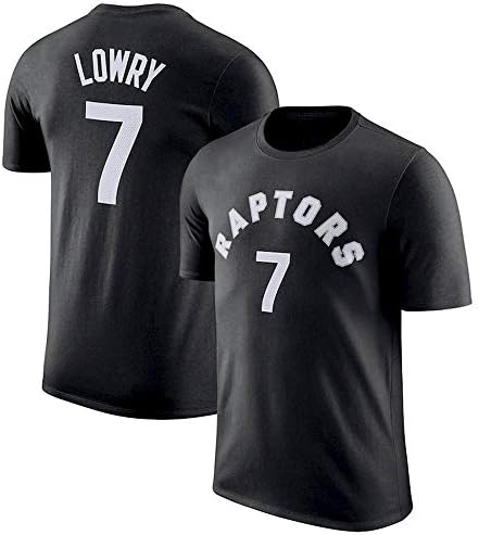YANHAI NBA Toronto Raptors Men's Jersey T-Shirt MVP Round Neck Short Sleeve Black1