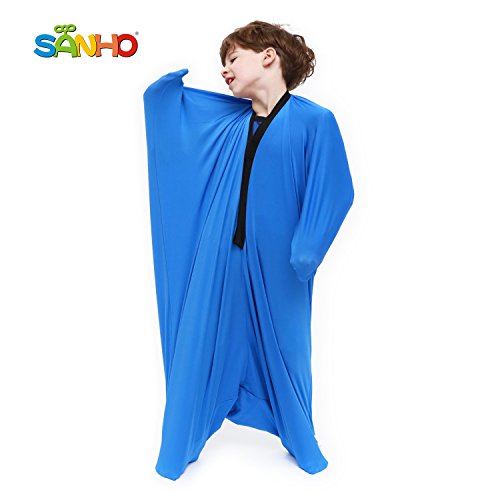 Sanho Yopo Dynamic Movement Sensory Sox, Small, 3-5 Years, 40" L x 27" W Blue