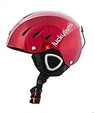 Lucky Bums Snow Sport Helmet, Red, Large